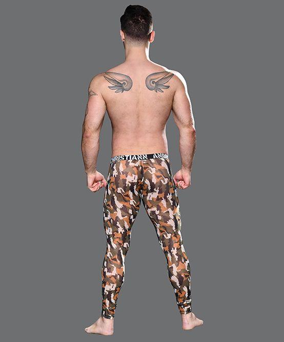 ANDREW CHRISTIAN Camo Legging Sheer Camouflage Legging Naked 92081 56 - SexyMenUnderwear.com