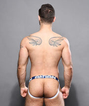 Andrew Christian Denim Jock Viscose & Almost Naked Jockstrap 92192 27 - SexyMenUnderwear.com