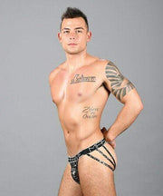 Andrew Christian Jock Massive Crackle Triad Shimmering Jockstrap 91557 26 - SexyMenUnderwear.com