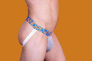 Andrew Christian Jocks Almost Naked Premium Jockstrap Grey 90936 3 - SexyMenUnderwear.com