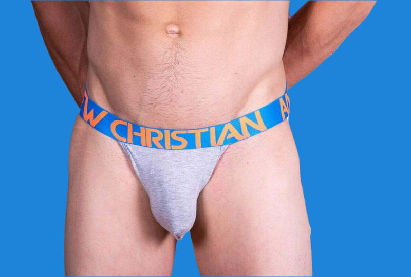 Andrew Christian Jocks Almost Naked Premium Jockstrap Grey 90936 3 - SexyMenUnderwear.com