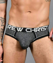 Andrew Christian Jocks Sparkle Denim Arch Jockstrap Silver 91579 26 - SexyMenUnderwear.com