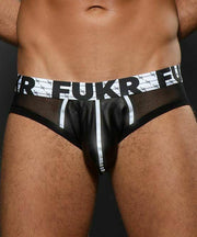 Andrew Christian Jockstrap FUKR Reflective Mesh Thong-Jock Combo 92179 46 - SexyMenUnderwear.com