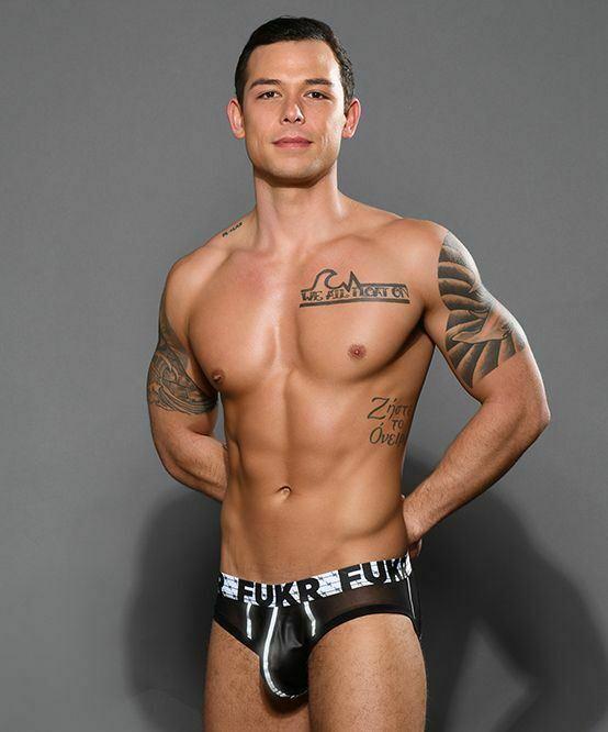 Andrew Christian Jockstrap FUKR Reflective Mesh Thong-Jock Combo 92179 46 - SexyMenUnderwear.com