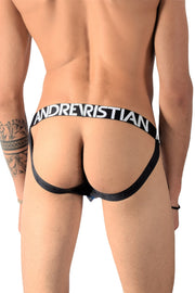 Andrew Christian Jockstrap Ghost Jocks Almost Naked Pouch Blue 90784 10 - SexyMenUnderwear.com