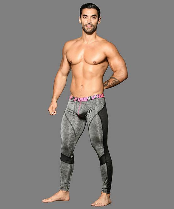 ANDREW CHRISTIAN Leggings Vibe Sports Mesh Legging 92443 65 - SexyMenUnderwear.com