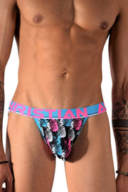Andrew Christian mens Jock Tropical Resort Pineapple Jockstraps 91480 1 - SexyMenUnderwear.com
