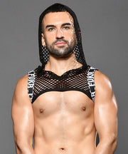 ANDREW CHRISTIAN See-Thru NETTank 4-Way Stretch Ultra Mesh Crop-Top 3249 - SexyMenUnderwear.com