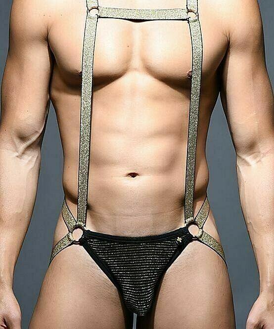 Andrew Christian Singlet Glam Harness Stripe 92106 8 - SexyMenUnderwear.com