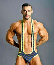 Andrew Christian Singlet Pride Electro Star One-Piece Slingstring kit 91055 12 - SexyMenUnderwear.com