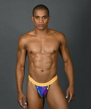 Andrew Christian Thong Impact Neon Paint-Splatter Tanga Para Hombres 91320 13 - SexyMenUnderwear.com