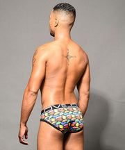 Andrew Cristian Brief Love Pride Slash Rainbow Briefs 91865 48 - SexyMenUnderwear.com
