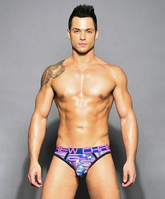 Andrew Cristian Funky Retro Brief Jock Combo Back to 80s 91870 43 - SexyMenUnderwear.com