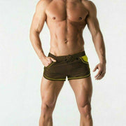 Beach Guard Swimwear MASKULO Swim-Short Tear-Proof Contrast Mesh SW0802-91 32 - SexyMenUnderwear.com