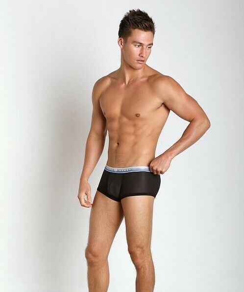 Boxer Gregg Homme Beau Comfy AirJet Boxer Briefs Black 130905 66 - SexyMenUnderwear.com
