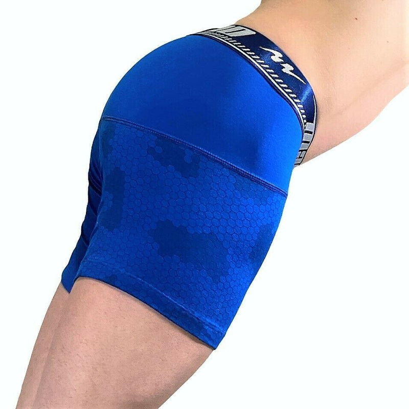 Boxer MAO Sports Stretchy Boxer Cotton Microfiber Gym Royal 6930 4 - SexyMenUnderwear.com