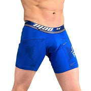 Boxer MAO Sports Stretchy Boxer Cotton Microfiber Gym Royal 6930 4 - SexyMenUnderwear.com