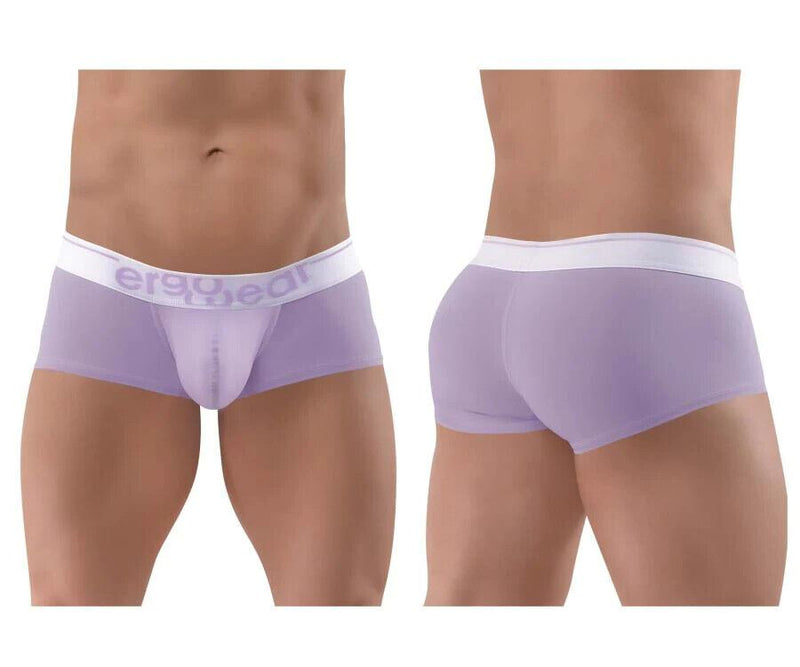 Boxer Trunks ErgoWear MAX SE Sporty Luxury Comfort in Lilac 1305 - SexyMenUnderwear.com