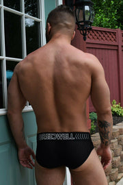 BREEDWELL Briefs Breedcore Mesh Brief Black 28 - SexyMenUnderwear.com