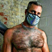 BREEDWELL CYBER Fashion Face Masks Velvet Party Masque Gasoline 9 - SexyMenUnderwear.com