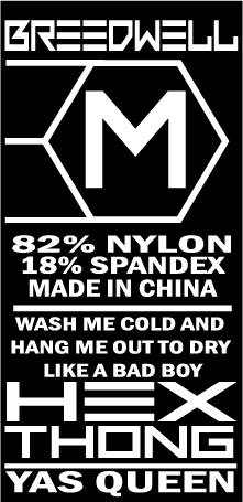 BREEDWELL HEX Thongs Sheer Mesh Panels Knit Jersey Stretchy Thong Red 21 - SexyMenUnderwear.com