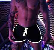 BREEDWELL Short Remix Cruiser Circuit Inside Hidden Pocket Short Black 26 - SexyMenUnderwear.com
