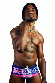 BREEDWELL Swimwear Retro Dreams Swim-Brief Atari fantasy 80s Brazilian Cut 10 - SexyMenUnderwear.com