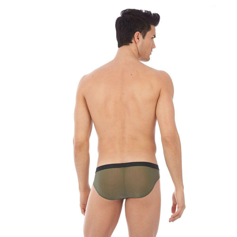 Brief Gregg Homme Torridz Hyper-Stretch Briefs Khaki 87423 10 - SexyMenUnderwear.com