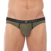 Brief Gregg Homme Torridz Hyper-Stretch Briefs Khaki 87423 10 - SexyMenUnderwear.com