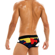 Brief Modus Vivendi Military Fashion Camouflage Camo-Briefs Black 02014 12A - SexyMenUnderwear.com