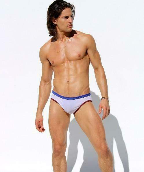 Brief RUFSKIN FREE Transparent Strechy Power Mesh Sexy Briefs White 4 - SexyMenUnderwear.com