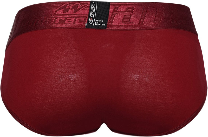 Briefs MAO Sports DOT Mesh Brief Burgundy Red 13612 9 - SexyMenUnderwear.com