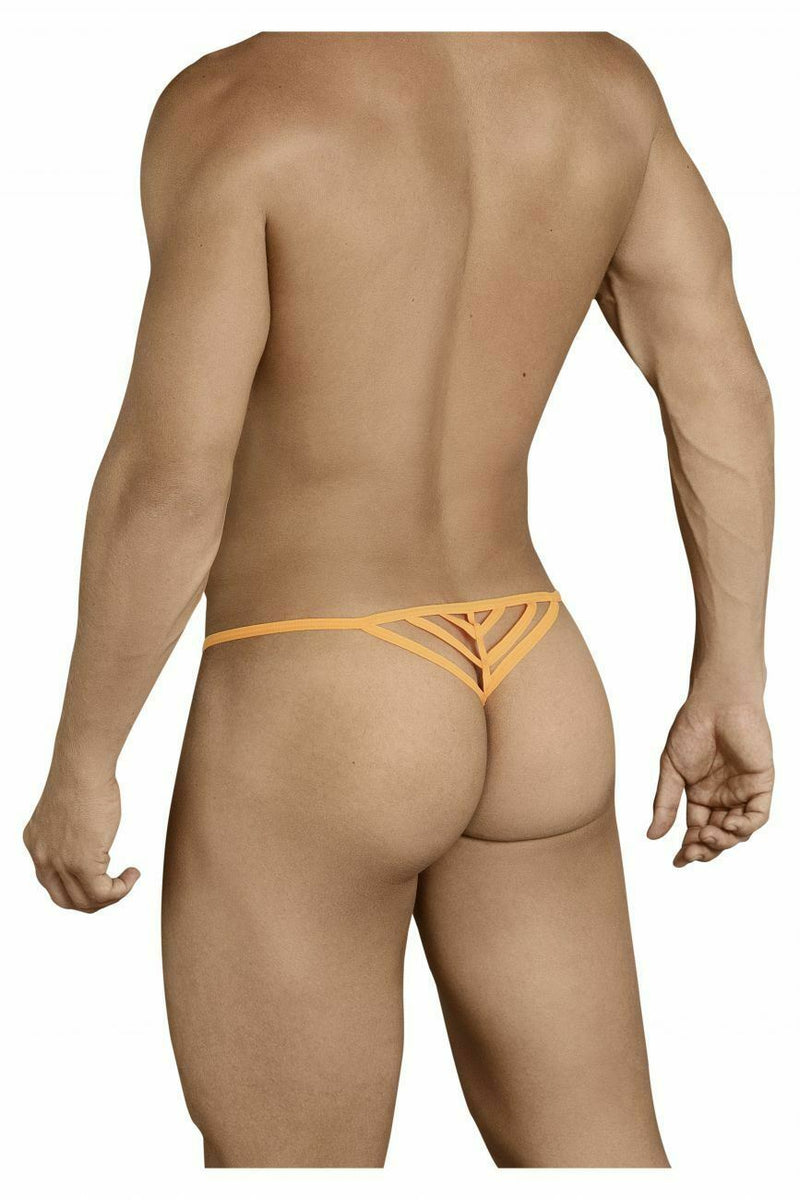 CANDYMAN Thongs Male Lingerie Mens Strings Orange 99371 5 - SexyMenUnderwear.com