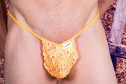 CANDYMAN Thongs Male Lingerie Mens Strings Orange 99371 5 - SexyMenUnderwear.com