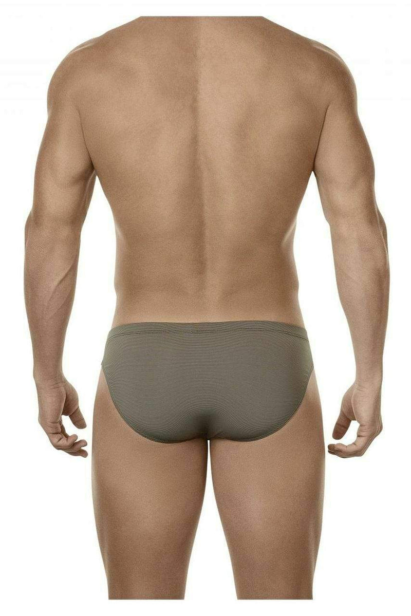 Clever Brief FreeDom Low Rise Briefs Green 5028 6 - SexyMenUnderwear.com