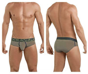 Clever Brief Wonderful MicroFiber Latin Briefs Green 5396 2 - SexyMenUnderwear.com