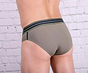 Clever Brief Wonderful MicroFiber Latin Briefs Green 5396 2 - SexyMenUnderwear.com