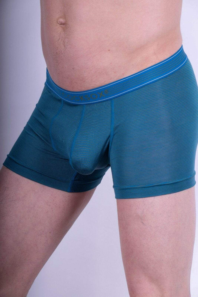 CockSox Boxer Snug Pouch Modal Boxer Trunk Sport General Blue CX12PRO 3 - SexyMenUnderwear.com