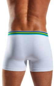 COCKSOX Boxer Trunk Contour Pouch Classic Polo White CX12 2 - SexyMenUnderwear.com