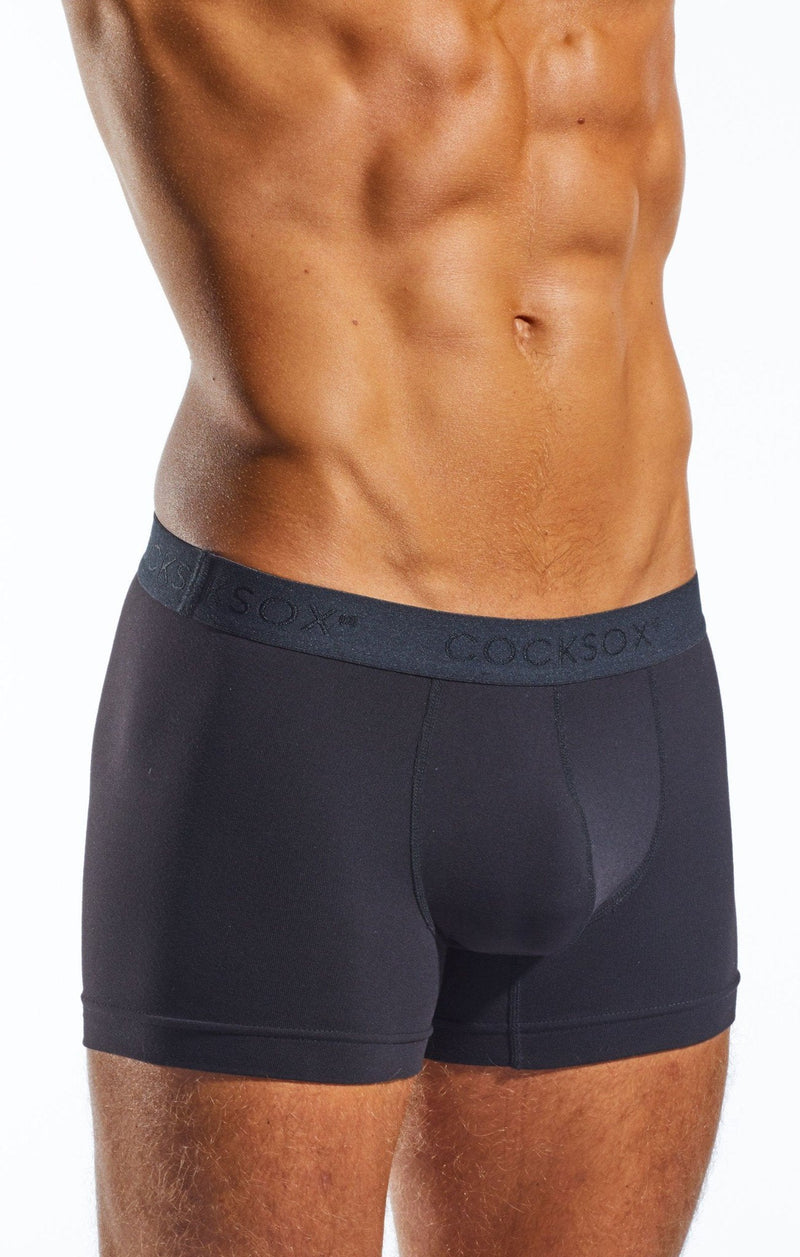COCKSOX Classic Boxer Trunk Contour Pouch Black CX12 3 - SexyMenUnderwear.com