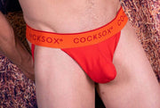 CockSox Jock Enhancer Pouch Sport Comfy Jockstrap Summac Red CX21N 7 - SexyMenUnderwear.com