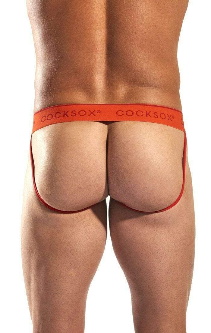 CockSox Jock Enhancer Pouch Sport Comfy Jockstrap Summac Red CX21N 7 - SexyMenUnderwear.com