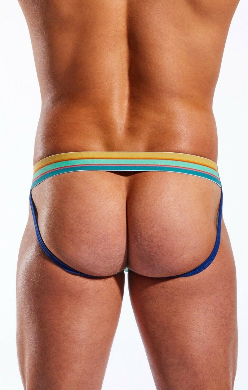 COCKSOX Jockstrap Enhancing Pouch Jock Cape Canaveral Stripe CX21N 13 - SexyMenUnderwear.com