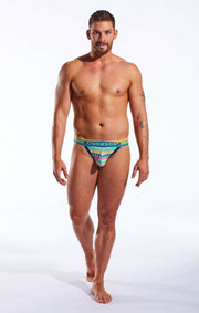 COCKSOX Jockstrap Enhancing Pouch Jock Cape Canaveral Stripe CX21N 13 - SexyMenUnderwear.com