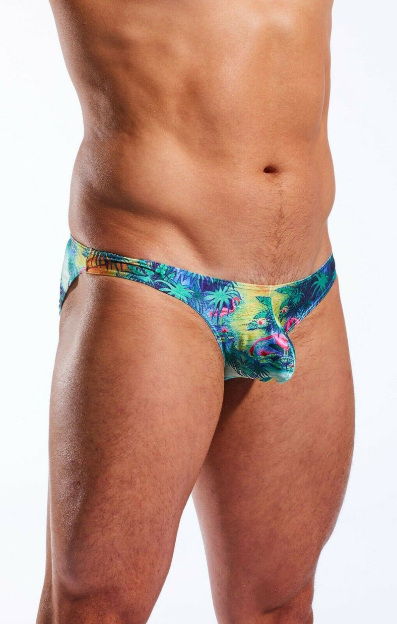 COCKSOX Swimwear Elastic Waist Swim-Brief Florida Keys CX02PR 24 - SexyMenUnderwear.com