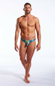 COCKSOX Swimwear Elastic Waist Swim-Brief Florida Keys CX02PR 24 - SexyMenUnderwear.com