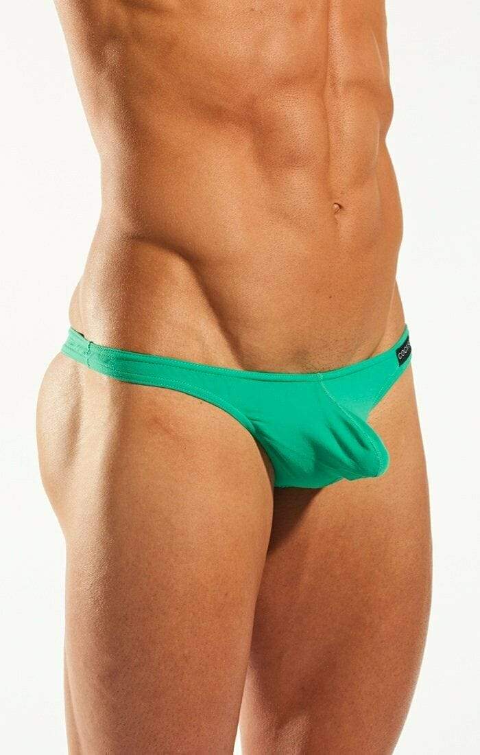 CockSox Thong Enhancer Sexy Thongs Peppermint Green CX05 10 - SexyMenUnderwear.com