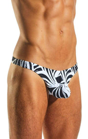 Cocksox Thong Wild Enhancer Supplex Pouch Tangas Zebra CX05WD 11 - SexyMenUnderwear.com