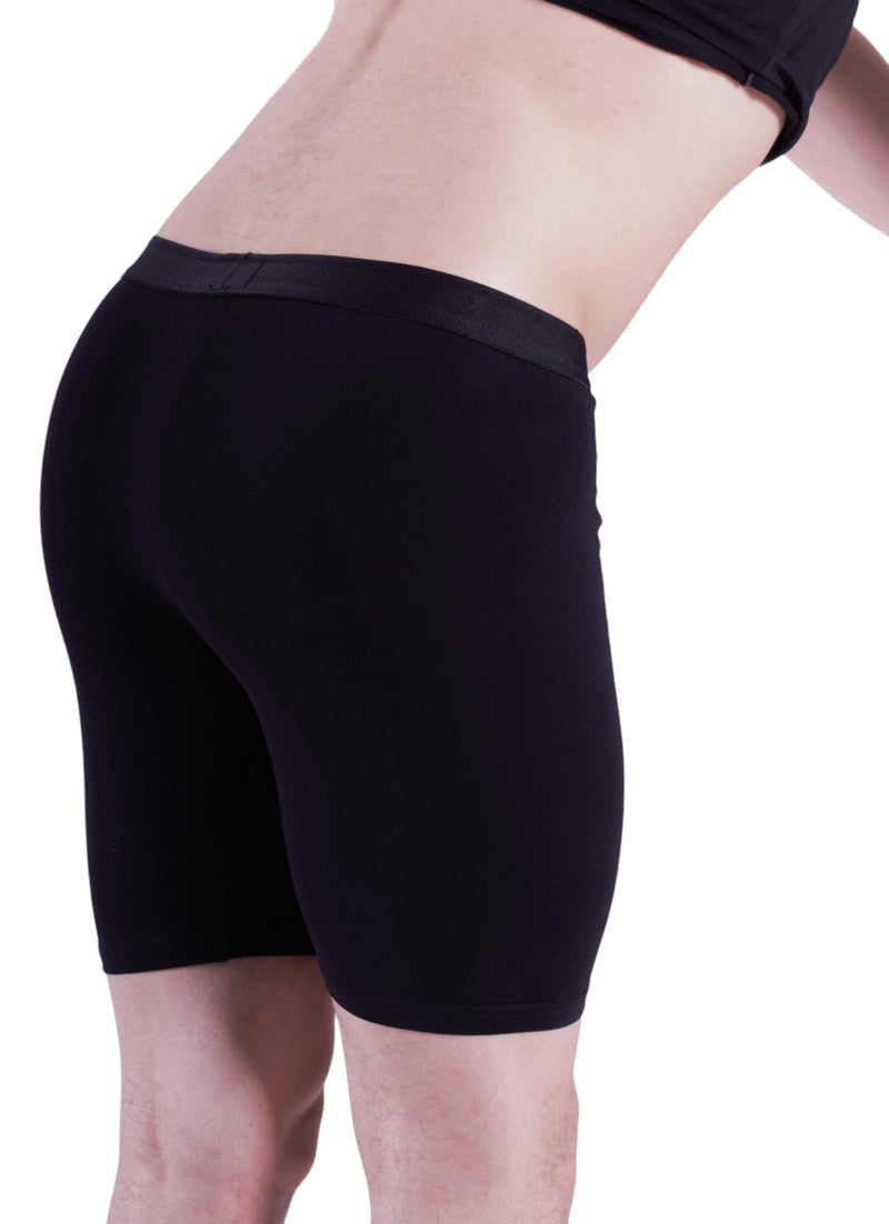 Doreanse Athetic Long Boxer Body-Defining Fit With Seamed Pouch Black 1792 4 - SexyMenUnderwear.com