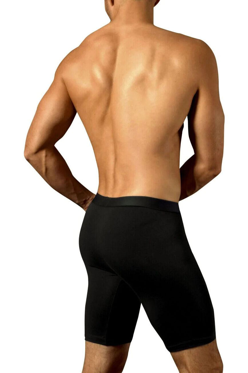 Doreanse Athetic Long Boxer Body-Defining Fit With Seamed Pouch Black 1792 4 - SexyMenUnderwear.com